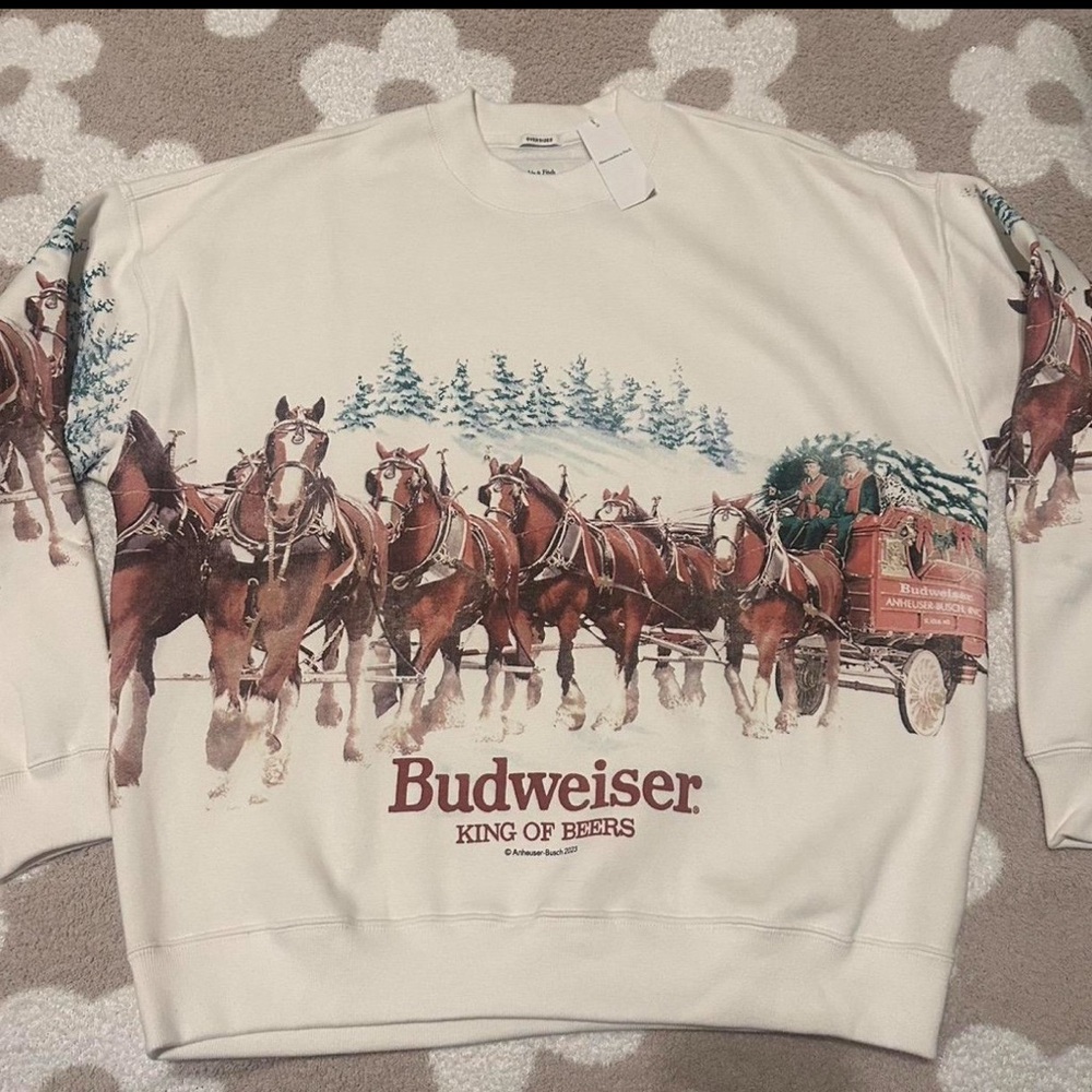 COPY - Abercrombie & Fitch Budweiser Sweatshirt